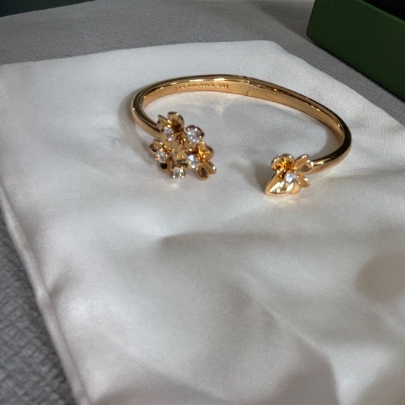 Kate Spade Precious Pansy Cuff Bracelet - Picture 5 of 8